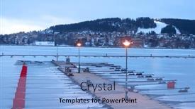  Presentation with time - PPT theme consisting of kaiak-docking-places-in-ostersund background and a  colored foreground