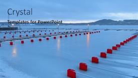  Presentation with time - Presentation design enhanced with kaiak-docking-places-in-ostersund background and a  colored foreground