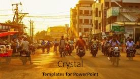  Presentation with andhra pradesh - PPT theme enhanced with kaikalur-andhra-pradesh-india-january background and a gold colored foreground