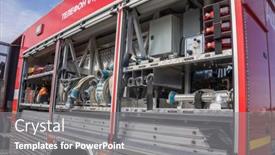  Presentation with language services - Amazing presentation theme having kaliningrad-russia-august-18-2019 backdrop and a gray colored foreground