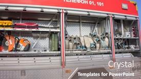  Presentation with language services - Slide set enhanced with kaliningrad-russia-august-18-2019 background and a gray colored foreground