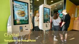  Presentation with food service - 