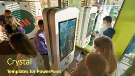  Presentation with food service - 