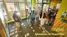  Presentation with food service - 