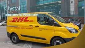  Presentation with logistics - Theme enhanced with kaliningrad-russia-october-5-2019 background and a ocean colored foreground