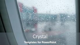  Presentation with rainy day - Cool new PPT theme with kaliningrad-russian-federation-april-25 backdrop and a gray colored foreground