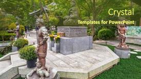  Presentation with housing - Beautiful slides featuring kamakura-japan-november-10-2016 backdrop and a tawny brown colored foreground