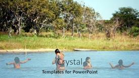  Presentation with mato grosso brazil - PPT layouts consisting of kamayura-village-brazil-may-18 background and a light blue colored foreground