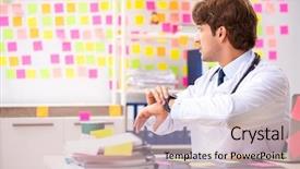  Presentation with metabolic syndrome doctor - Theme having kanban - male doctor with many conflicting background and a mint green colored foreground