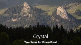  Presentation with destination - Presentation design with kandersteg-amazing-vacation-destination background and a black colored foreground