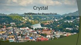  Presentation with sri lanka - Theme having kandy city sri lanka background and a light blue colored foreground