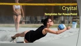  Presentation with beach volleyball - 