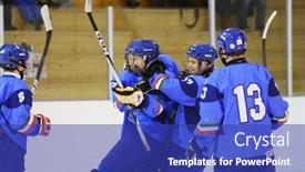  Presentation with ice blue - 