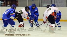  Presentation with ice blue - 