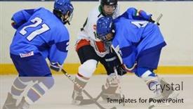  Presentation with ice hockey - 