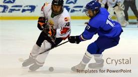  Presentation with ice blue - 