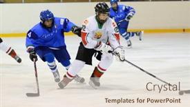  Presentation with ice blue - 