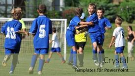  Presentation with win - Cool new presentation theme with kaposvar-hungary-july-22-semanin backdrop and a seafoam green colored foreground