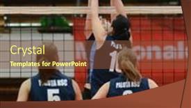  Presentation with volleyball - 