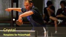  Presentation with table tennis - PPT layouts consisting of kaposvar-hungary-may-8-unidentified background and a tawny brown colored foreground