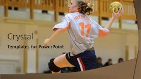  Presentation with handball handball - 