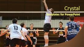  Presentation with volleyball - 