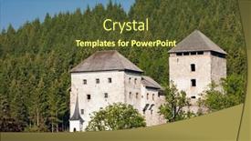  Presentation with salzburg - Slide deck having kaprun-castle-in-salzburg-region background and a tawny brown colored foreground