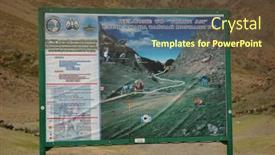  Presentation with mongolia - Slide deck enhanced with karakorum-mongolia-june-30-2006 background and a tawny brown colored foreground