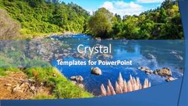  Presentation with rocky - PPT layouts having karangahake-gorge-new-zealand-north background and a teal colored foreground