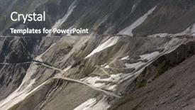  Presentation with traffic - Beautiful PPT layouts featuring kargil in jammu and kashmir backdrop and a dark gray colored foreground