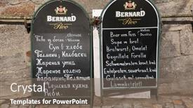  Presentation with czech republic - Presentation consisting of karlovy-vary-czech-republic background and a gray colored foreground