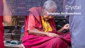  Presentation with stupa - 