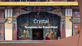  Presentation with stupa - 