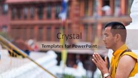  Presentation with stupa - 