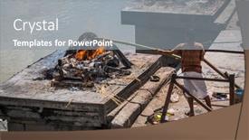  Presentation with kathmandu - Amazing slide set having kathmandu-nepal-06-october-2017 backdrop and a gray colored foreground