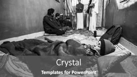  Presentation with nepal culture - PPT theme featuring kathmandu-nepal-circa-dec-2013 background and a dark gray colored foreground