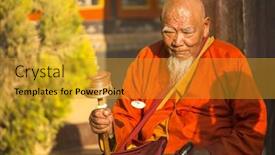  Presentation with stupa - 