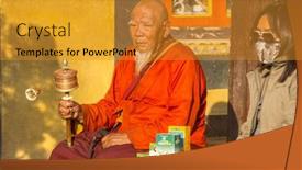  Presentation with stupa - 