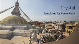  Presentation with stupa - 