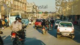  Presentation with kathmandu - Cool new PPT theme with kathmandu-nepal-circa-january-2017 backdrop and a yellow colored foreground