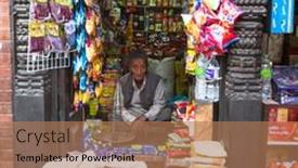  Presentation with over population - Audience pleasing presentation design consisting of kathmandu-nepal-dec-1-2013 backdrop and a  colored foreground