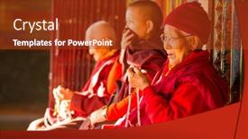  Presentation with stupa - 