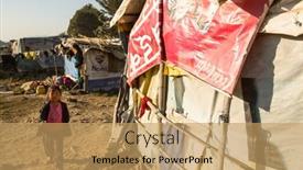  Presentation with poor children - 