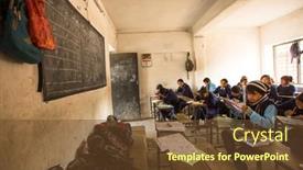  Presentation with literacy - Slide deck having kathmandu-nepal-dec-19-unknown background and a tawny brown colored foreground