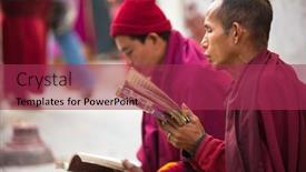  Presentation with stupa - 