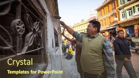  Presentation with stupa - 