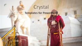  Presentation with stupa - 