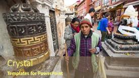  Presentation with stupa - 