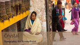  Presentation with stupa - 