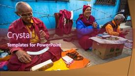  Presentation with stupa - 